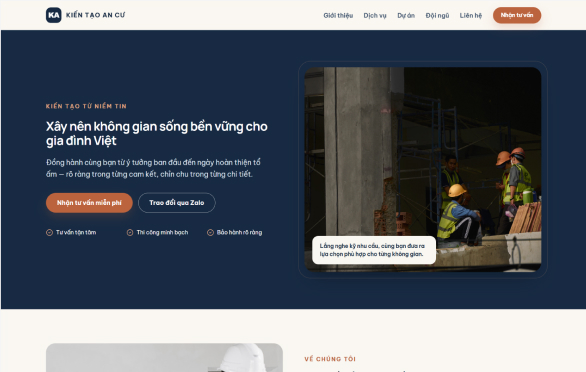 Mẫu website Light L-09
