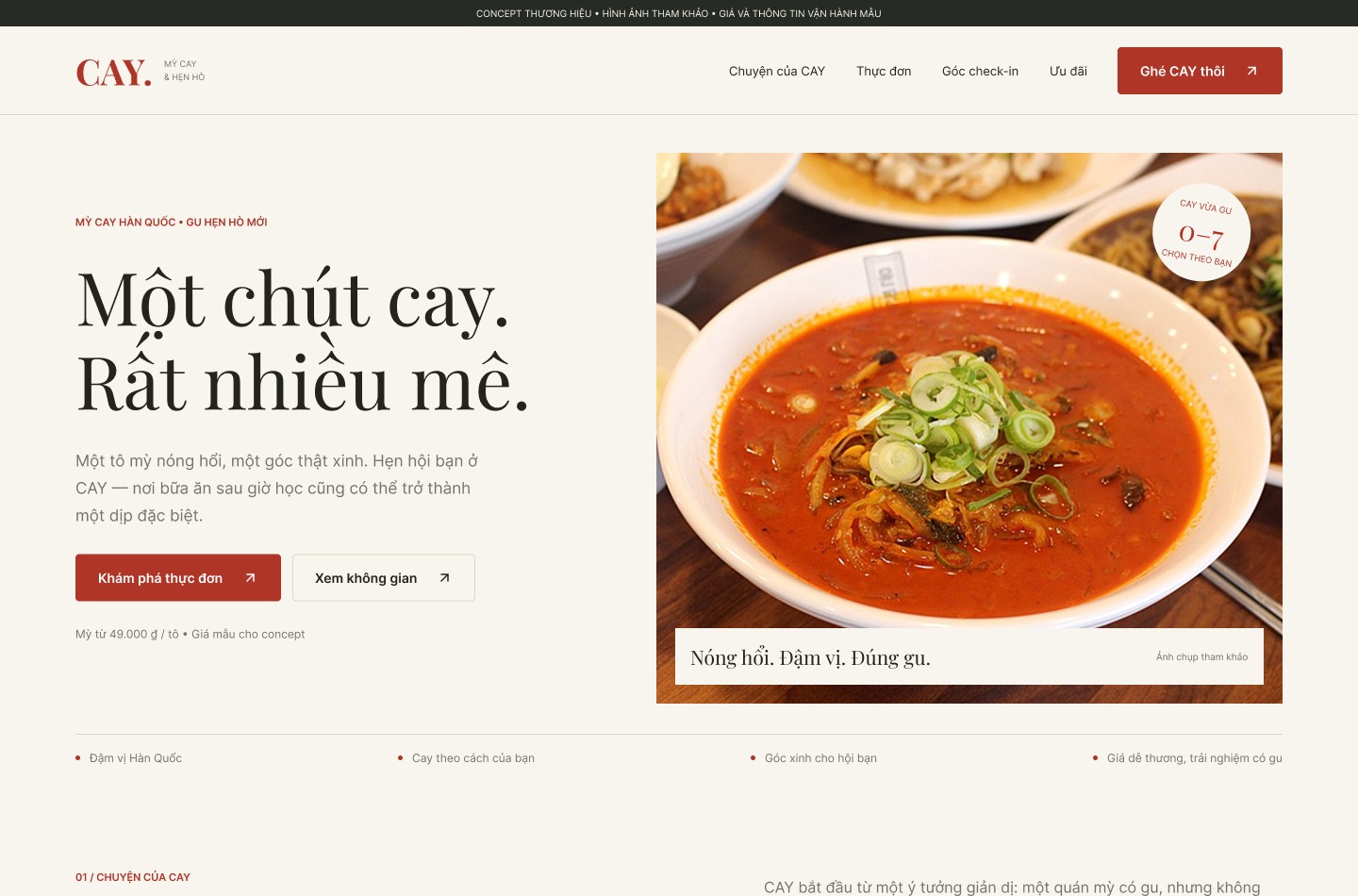 Mẫu website Standard S-07